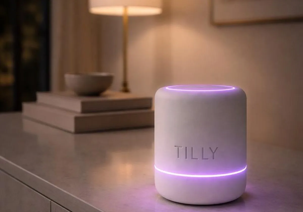 TILLY dans un intérieur de couple, cagnotte pour voyage de noces