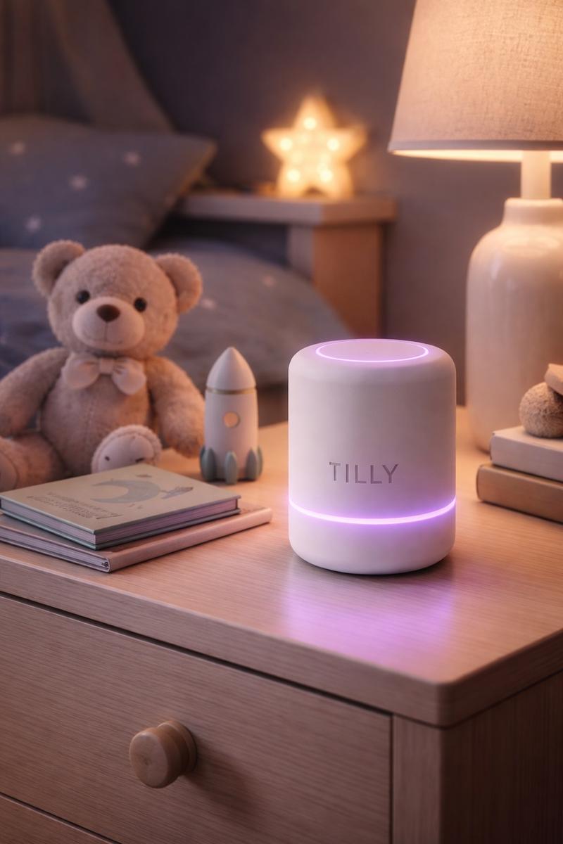 TILLY dans une chambre d’enfant